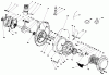 Mähdecks 30136 - Toro 36" Side Discharge Mower (SN: 5000001 - 5999999) (1985) Ersatzteile CRANKCASE & FLYWHEEL ASSEMBLY