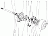 Mähdecks 30562 - Toro 62" Side Discharge Mower, GM 200 Series (SN: 30001 - 39999) (1983) Ersatzteile BRAKE ASSEMBLY