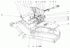Mähdecks 30562 - Toro 62" Side Discharge Mower, GM 200 Series (SN: 30001 - 39999) (1983) Ersatzteile CUTTING UNIT MODEL NO. 30560 #3
