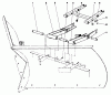 Mähdecks 30562 - Toro 62" Side Discharge Mower, GM 200 Series (SN: 30001 - 39999) (1983) Ersatzteile V-PLOW INSTALLATION NO. 30755 (OPTIONAL)