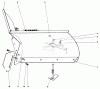 Mähdecks 30562 - Toro 62" Side Discharge Mower, GM 200 Series (SN: 30001 - 39999) (1983) Ersatzteile V-PLOW MODEL NO. 30750 (OPTIONAL)