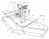 Mähdecks 30768 - Toro 52" Rear Discharge Mower (SN: 7000001 - 7999999) (1987) Ersatzteile CUTTING UNIT MODEL NO. 30768 #2