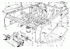 Mähdecks 30768 - Toro 52" Rear Discharge Mower (SN: 7000001 - 7999999) (1987) Ersatzteile FRAME & JACKSHAFT ASSEMBLY