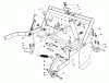 Mähdecks 30768 - Toro 52" Rear Discharge Mower (SN: 7000001 - 7999999) (1987) Ersatzteile PARKING BRAKE & LIFT FRAME ASSEMBLY