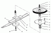 Mähdecks 30133 - Toro 32" Recycler Mower (SN: 590001 - 599999) (1995) Ersatzteile DRIVE SPINDLE ASSEMBLY