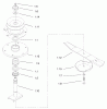 Mähdecks 30135 - Toro 36" SFS Side Discharge Mower (SN: 210000001 - 210999999) (2001) Ersatzteile SPINDLE HOUSING ASSEMBLY NO. 54-7781