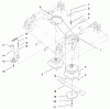 Mähdecks 30135 - Toro 36" Side Discharge Mower (SN: 790001 - 799999) (1997) Ersatzteile SPINDLE AND IDLER ASSEMBLY