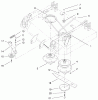 Mähdecks 30135 - Toro 36" Side Discharge Mower (SN: 990001 - 999999) (1999) Ersatzteile SPINDLE AND IDLER ASSEMBLY