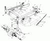 Mähdecks 30136 - Toro 36" Side Discharge Mower (SN: 3900001 - 3999999) (1993) Ersatzteile CARRIER FRAME ASSEMBLY