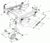 Mähdecks 30152 - Toro 52" Side Discharge Mower (SN: 400001 - 499999) (1984) Ersatzteile 36" CARRIER FRAME MODEL NO. 30136