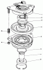 Mähdecks 30152 - Toro 52" Side Discharge Mower (SN: 400001 - 499999) (1984) Ersatzteile CLUTCH ASSEMBLY NO. 44-0770