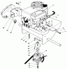 Mähdecks 30152 - Toro 52" Side Discharge Mower (SN: 400001 - 499999) (1984) Ersatzteile ENGINE ASSEMBLY