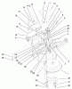 Mähdecks 30137 - Toro 37" Recycler Mower (SN: 200000001 - 200999999) (2000) Ersatzteile DECK ASSEMBLY