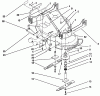 Mähdecks 30137 - Toro 37" Recycler Mower (SN: 200001 - 299999) (1992) Ersatzteile DECK & SPINDLE ASSEMBLY