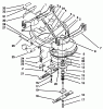 Mähdecks 30137 - Toro 37" Recycler Mower (SN: 390001 - 399999) (1993) Ersatzteile DECK & SPINDLE ASSEMBLY