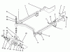 Mähdecks 30137 - Toro 37" Recycler Mower (SN: 490286 - 491035) (1994) Ersatzteile CARRIER FRAME ASSEMBLY