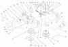 Mähdecks 30138 - Toro 92cm Side Discharge Mower (SN: 220000001 - 220999999) (2002) Ersatzteile DECK AND PULLEYS ASSEMBLY