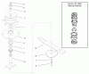 Mähdecks 30138 - Toro 92cm Side Discharge Mower (SN: 220000001 - 220999999) (2002) Ersatzteile SPINDLE HOUSING ASSEMBLY NO. 54-7781