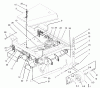 Mähdecks 30138 - Toro 92cm Side Discharge Mower (SN: 240000001 - 240999999) (2004) Ersatzteile FRAME BELT AND WHEEL ASSEMBLY