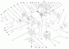 Mähdecks 30138 - Toro 92cm Side Discharge Mower (SN: 990001 - 999999) (1999) Ersatzteile DECK AND PULLEYS ASSEMBLY