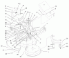 Mähdecks 30139 - Toro 37" Recycler Mower (SN: 200000001 - 200999999) (2000) Ersatzteile PULLEY, DECK AND COVER ASSEMBLY