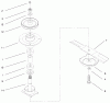 Mähdecks 30149 - Toro 44" Side Discharge Mower (SN: 220000001 - 220999999) (2002) Ersatzteile SPINDLE ASSEMBLY NO. 67-7660