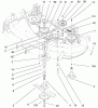Mähdecks 30149 - Toro 44" Side Discharge Mower (SN: 990001 - 999999) (1999) Ersatzteile SPINDLE AND IDLERS ASSEMBLY
