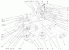 Mähdecks 30151 - Toro 52" Side Discharge Mower (SN: 210000001 - 210999999) (2001) Ersatzteile DECK & SPINDLE ASSEMBLIES