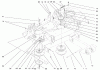 Mähdecks 30151 - Toro 52" Side Discharge Mower (SN: 990001 - 999999) (1999) Ersatzteile DECK AND SPINDLE ASSEMBLY