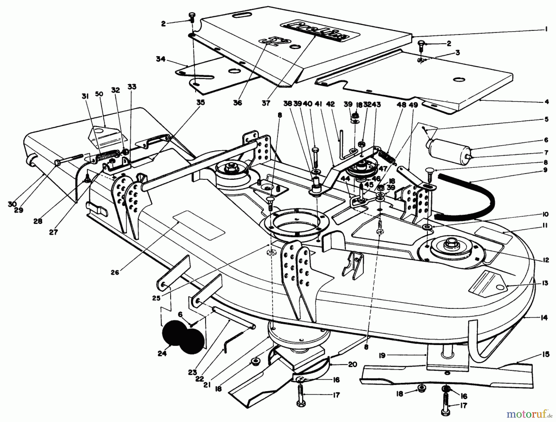  Mähdecks 30152 - Toro 52
