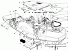 Mähdecks 30152 - Toro 52" Side Discharge Mower (SN: 700001 - 799999) (1987) Ersatzteile CUTTING UNIT ASSEMBLY