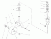 Mähdecks 30162 - Toro 62" Side Discharge Mower (SN: 790001 - 799999) (1997) Ersatzteile CASTER FORK ASSEMBLY