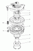 Mähdecks 30544 - Toro 44" Side Discharge Mower, Groundsmaster 117/120 (SN: 000001 - 099999) (1990) Ersatzteile CLUTCH ASSEMBLY NO. 54-0220