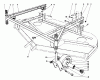 Mähdecks 30544 - Toro 44" Side Discharge Mower, Groundsmaster 117/120 (SN: 000001 - 099999) (1990) Ersatzteile CUTTING UNIT MODEL NO. 30768 #3