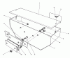 Mähdecks 30544 - Toro 44" Side Discharge Mower, Groundsmaster 117/120 (SN: 000001 - 099999) (1990) Ersatzteile WEIGHT BOX KIT MODEL NO. 62-6590 (OPTIONAL)