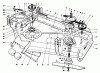 Mähdecks 30544 - Toro 44" Side Discharge Mower, Groundsmaster 117/120 (SN: 100001 - 199999) (1991) Ersatzteile CUTTING MODEL NO. 30747