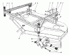 Mähdecks 30544 - Toro 44" Side Discharge Mower, Groundsmaster 117/120 (SN: 100001 - 199999) (1991) Ersatzteile CUTTING UNIT MODEL NO. 30768 #3