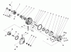 Mähdecks 30544 - Toro 44" Side Discharge Mower, Groundsmaster 117/120 (SN: 100001 - 199999) (1991) Ersatzteile HYDROSTATIC TRANSMISSION