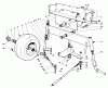 Mähdecks 30544 - Toro 44" Side Discharge Mower, Groundsmaster 117/120 (SN: 100001 - 199999) (1991) Ersatzteile REAR AXLE ASSEMBLY