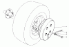 Mähdecks 30544 - Toro 44" Side Discharge Mower, Groundsmaster 117/120 (SN: 100001 - 199999) (1991) Ersatzteile WHEEL WEIGHT KIT MODEL NO. 56-6620 (OPTIONAL)(FOR 44" SNOW THROWER MODEL NO. 30761)