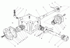 Mähdecks 30768 - Toro 52" Rear Discharge Mower (SN: 2000001 - 2999999) (1992) Ersatzteile 44" SNOW THROWER MODEL NO. 30761 (OPTIONAL) #4