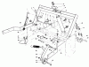 Mähdecks 30768 - Toro 52" Rear Discharge Mower (SN: 2000001 - 2999999) (1992) Ersatzteile PARKING BRAKE & LIFT FRAME ASSEMBLY