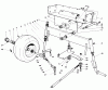 Mähdecks 30768 - Toro 52" Rear Discharge Mower (SN: 2000001 - 2999999) (1992) Ersatzteile REAR AXLE ASSEMBLY