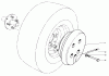 Mähdecks 30768 - Toro 52" Rear Discharge Mower (SN: 2000001 - 2999999) (1992) Ersatzteile WHEEL WEIGHT KIT MODEL NO. 56-6620 (OPTIONAL) (FOR 44" SNOW THROWER MODEL NO. 30761)