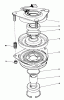 Mähdecks 30768 - Toro 52" Rear Discharge Mower (SN: 9000001 - 9999999) (1989) Ersatzteile CLUTCH ASSEMBLY NO. 54-0220