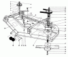 Mähdecks 30768 - Toro 52" Rear Discharge Mower (SN: 9000001 - 9999999) (1989) Ersatzteile CUTTING UNIT MODEL NO. 30768 #1