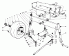 Mähdecks 30768 - Toro 52" Rear Discharge Mower (SN: 9000001 - 9999999) (1989) Ersatzteile FRONT AXLE ASSEMBLY