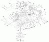 Mähdecks 30544 - Toro 44" Side Discharge Mower, Groundsmaster 120 (SN: 210000001 - 210999999) (2001) Ersatzteile DECK AND SPINDLE ASSEMBLY