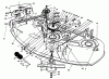 Mähdecks 30544 - Toro 44" Side Discharge Mower, Groundsmaster 120 (SN: 390001 - 399999) (1993) Ersatzteile DECK & SPINDLE ASSEMBLY