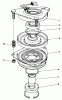 Mähdecks 30544 - Toro 44" Side Discharge Mower, Groundsmaster 120 (SN: 500001 - 599999) (1985) Ersatzteile CLUTCH ASSEMBLY N0. 540220